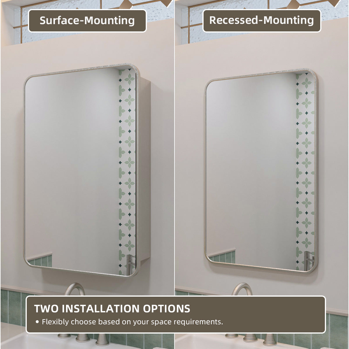 Nivorix NRFM Series Rectangular Aluminum Framed Medicine Cabinet with Mirror 8_d636b28d-6f10-400d-9ab6-89655dce40a7