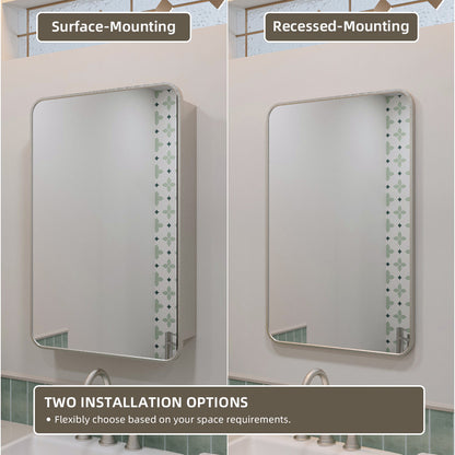 Nivorix NRFM Series Rectangular Aluminum Framed Medicine Cabinet with Mirror 8_d636b28d-6f10-400d-9ab6-89655dce40a7