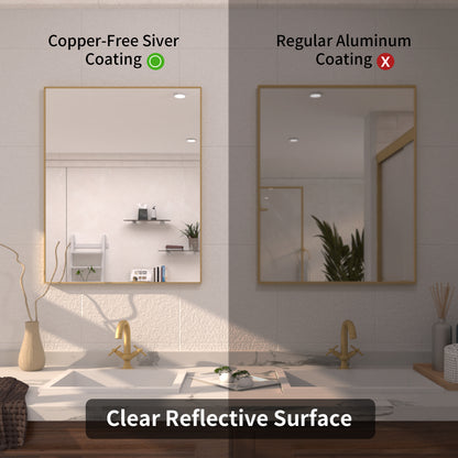 TaiMei 24 in. W x 30 in. H Rectangular Framed Bathroom Vanity Mirror 8_ebecf7d5-4406-47b3-a3d6-9feb23e97ee6