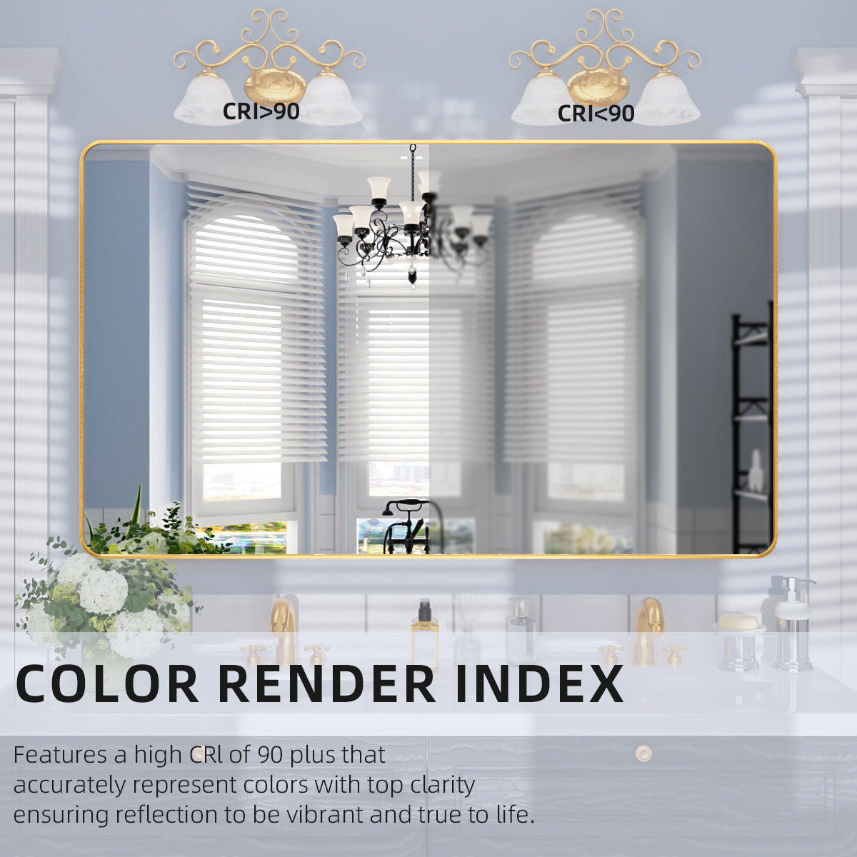 Nivorix NRSM Series Tempered Glass Brushed Nickel Rectangular Framed Wall Bathroom Vanity Mirror 8_f741f71d-10e9-4632-a548-158d68d23b8f