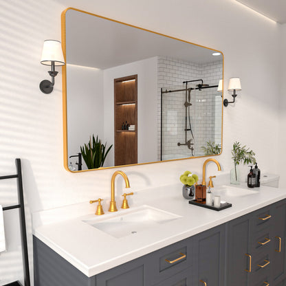 Niveal SM Series Rectangular Framed Wall Bathroom Vanity Mirror