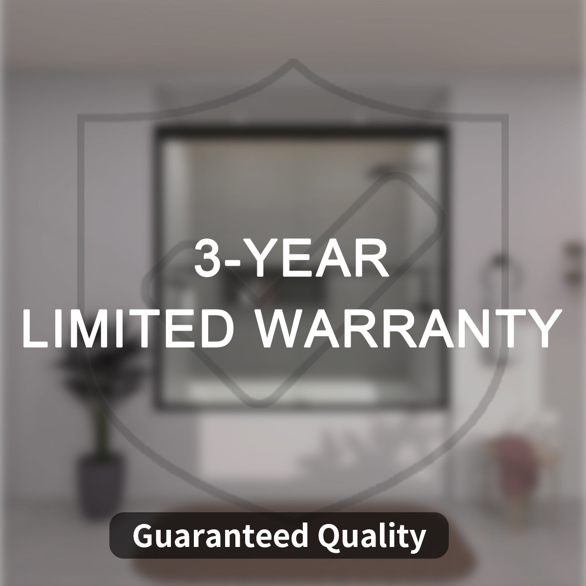 Ripple 60 in. W x 56 in. H Sliding Semi-Frameless Tub Door with Clear Glass