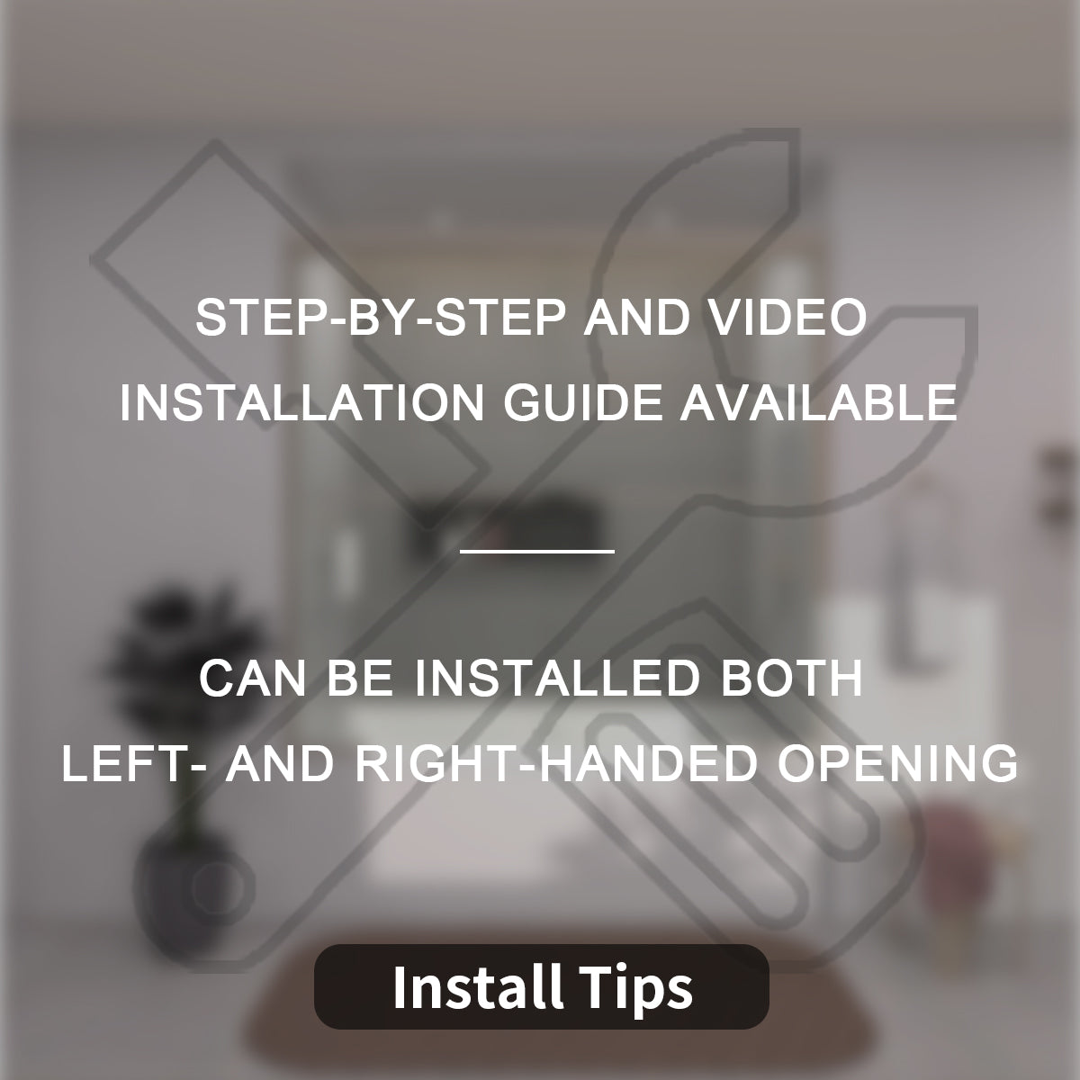 Ripple 60 in. W x 56 in. H Sliding Semi-Frameless Tub Door with Clear Glass