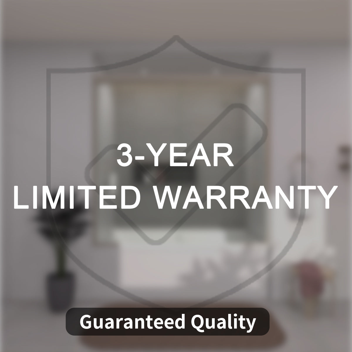 Vorth 60 in. W x 56 in. H Sliding Semi-Frameless Tub Door in Matte Black Finish with Clear Glass 97-6060-BN13_9ccff627-2e65-4e62-84f4-5a6bf79d064f