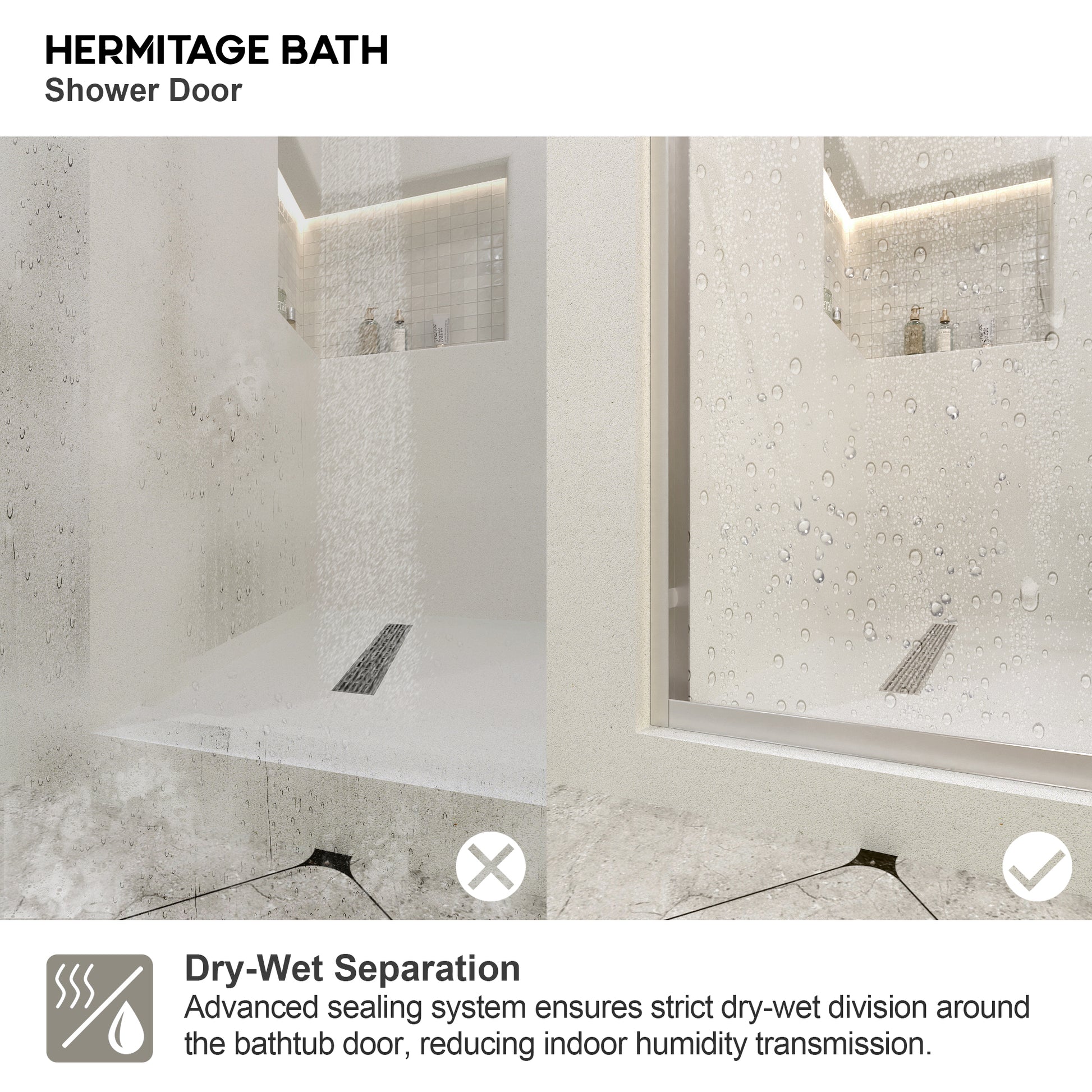 Aether 60 in. W x 72 in. H Sliding Framed Classic Style Shower Door 98BN-11_566c0b65-a8c9-461b-b5ef-e10de5ace9f5