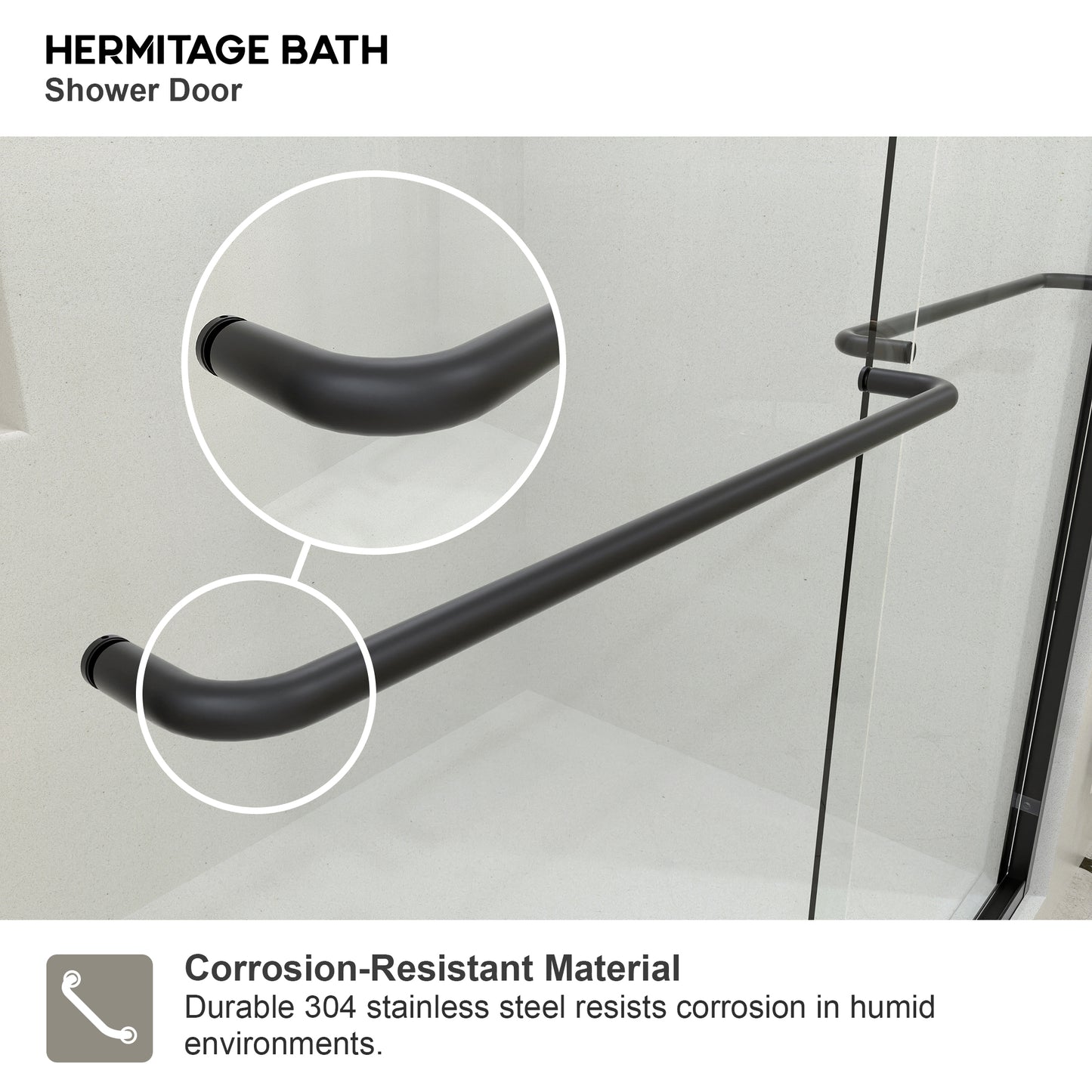 Aether 60 in. W x 72 in. H Sliding Framed Classic Style Shower Door 98MB-6_ee7ce0ab-cec2-4d26-a99b-0748d7cafafa