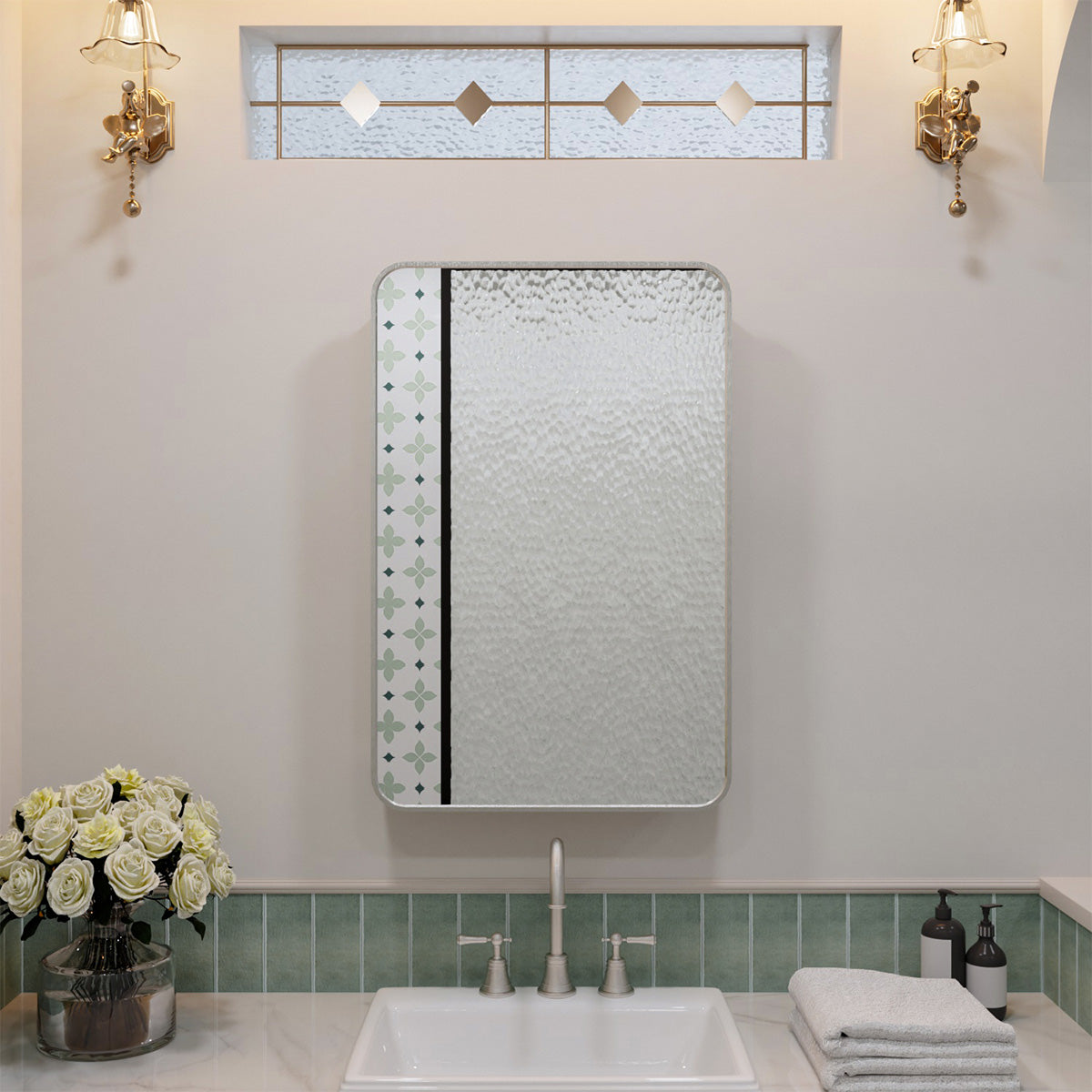 Nivorix NRFM Series Rectangular Aluminum Framed Medicine Cabinet with Mirror 9_12e48223-903c-472c-b9d3-5498a3003e4b