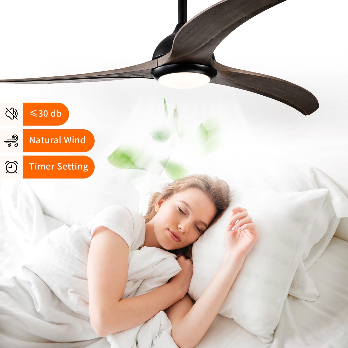 Taimei Cyre 52 in. Downrod Standard Ceiling Fan with Integrated LED with Remote Included DC Motor 9_2cb90fb1-3a6d-4922-a2ab-6b7b2d2bdd19