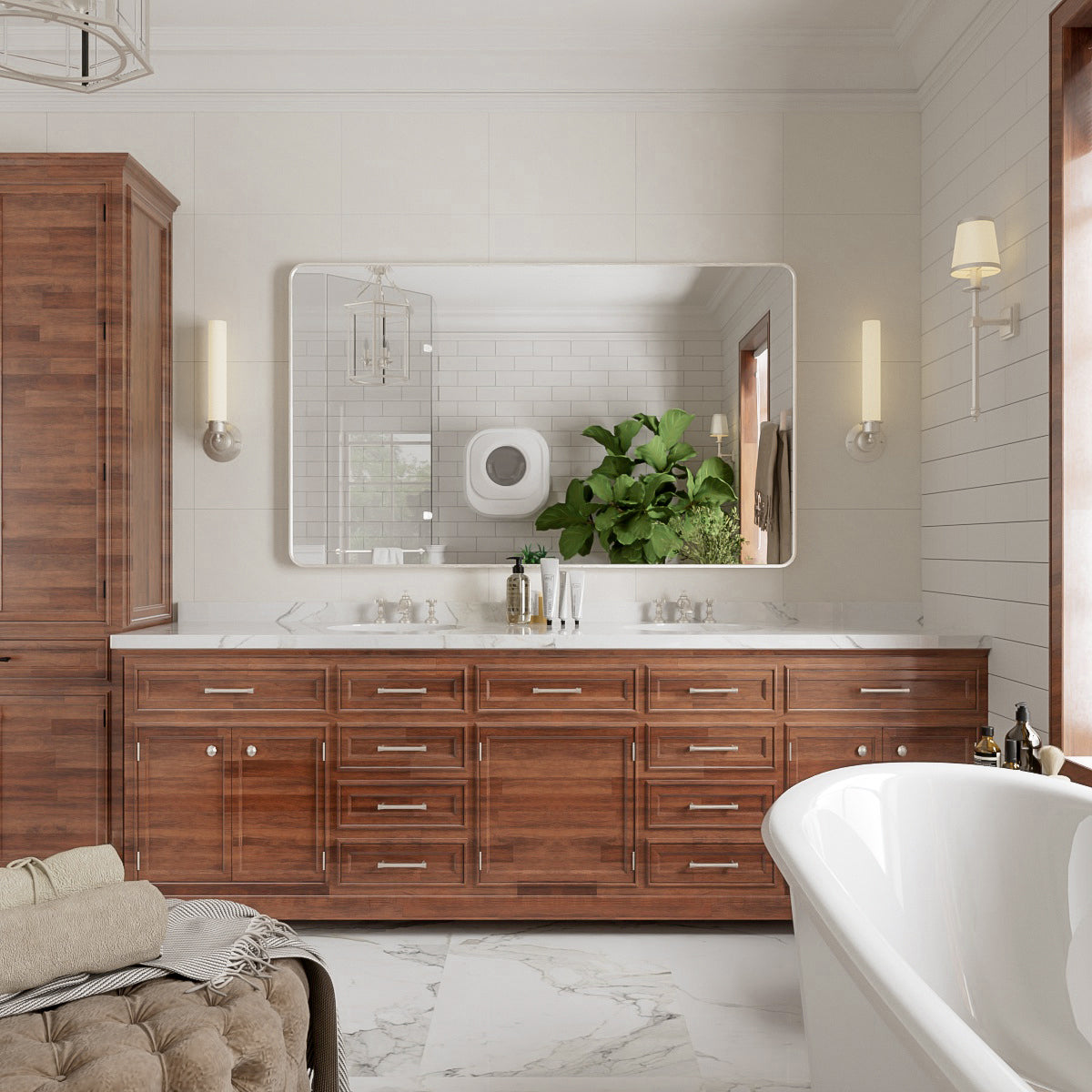 Niveal STRE Series Rectangular Framed Wall Bathroom Vanity Mirror 9_34762923-2acf-497d-a197-6dc1a87f4b7c