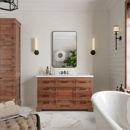Niveal STRE Series Rectangular Framed Wall Bathroom Vanity Mirror 9_4dced969-9ec5-45c8-89a2-e4404f99c7c8