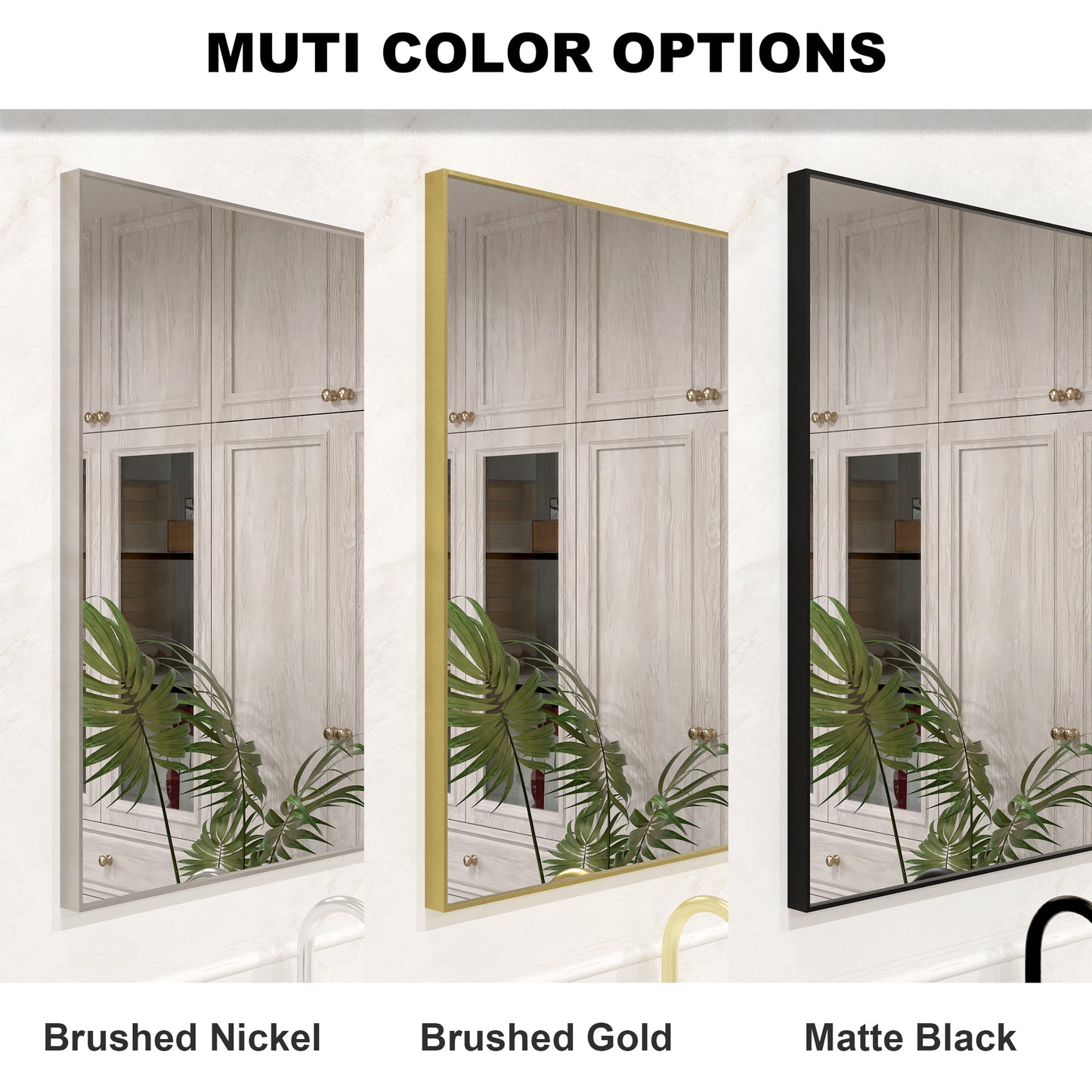 Nova 24 in. W x 30 in. H Rectangular Framed Wall Bathroom Vanity Mirror 9_547f3e3f-9cd2-49e9-80b7-fcec14a8f46d