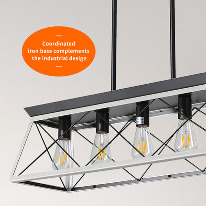 Taimei Vesper 16 in. 4-Light & Rustica 5-Light Farmhouse Industrial Chandelier Light 9_6711b289-7e28-4c73-bb61-5d7c30d7fa00