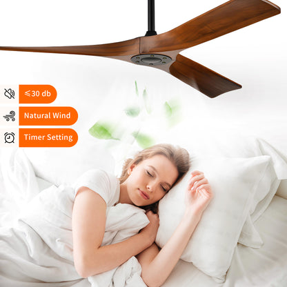 Taimei Orbis 52 in. Downrod Standard Ceiling Fan with Remote Included Reversible Solid Wood Blades 9_683447da-f479-4cd8-8e09-95ae91a96b67