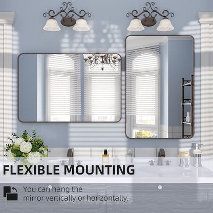 Nivorix NRSM Series Tempered Glass Brushed Nickel Rectangular Framed Wall Bathroom Vanity Mirror 9_703c1aa3-8a64-4548-9523-36c151ddab07