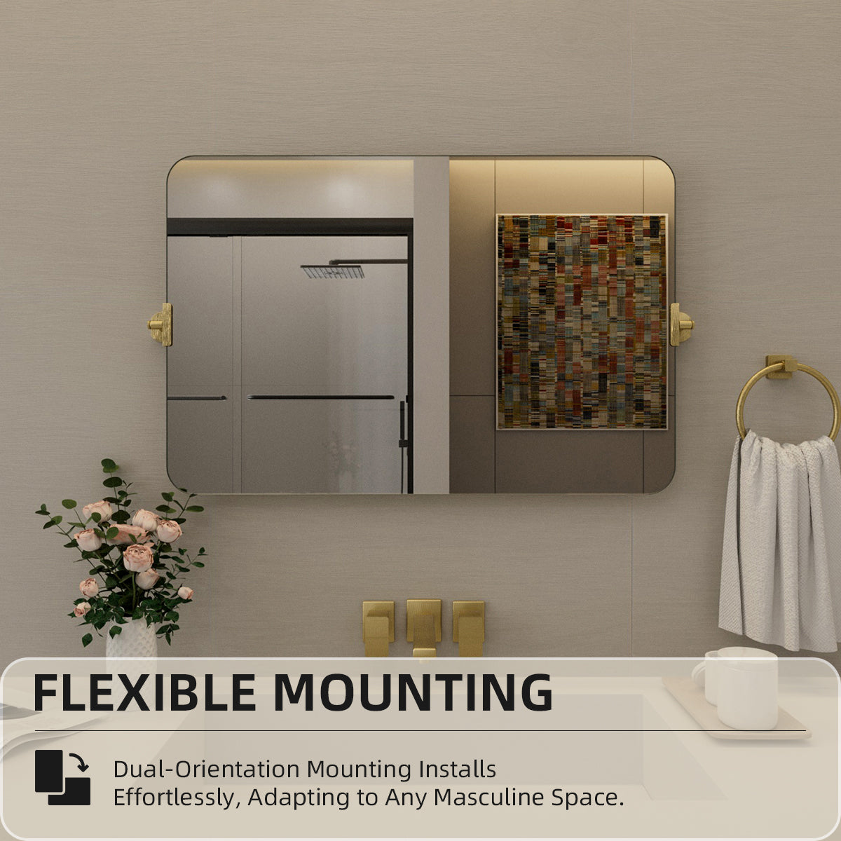 Nivorix NRKH Series Rectangular Framed Tilt Wall Mount Bathroom Vanity Mirror 9_a12d8e5b-8e37-4b81-b0c1-45dd0182fa5d