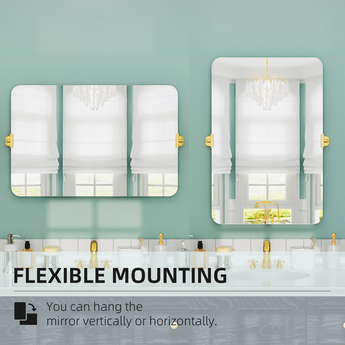 Nivorix NRKT Series Rectangular Framed Tilt Wall Bathroom Vanity Mirror 9_bce11646-cc26-47e4-a410-3cf4dabcacbe