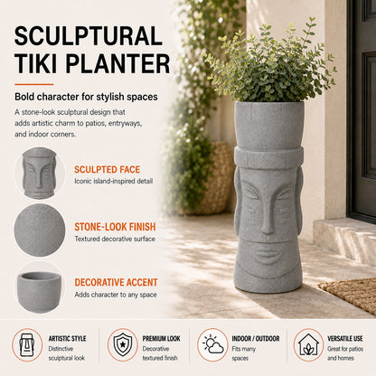Botara Stone Gray Magnesium Oxide Floor Planter for Indoor Outdoor Use 9_f3eb260a-ba1d-4142-9943-7b7af160cf7b