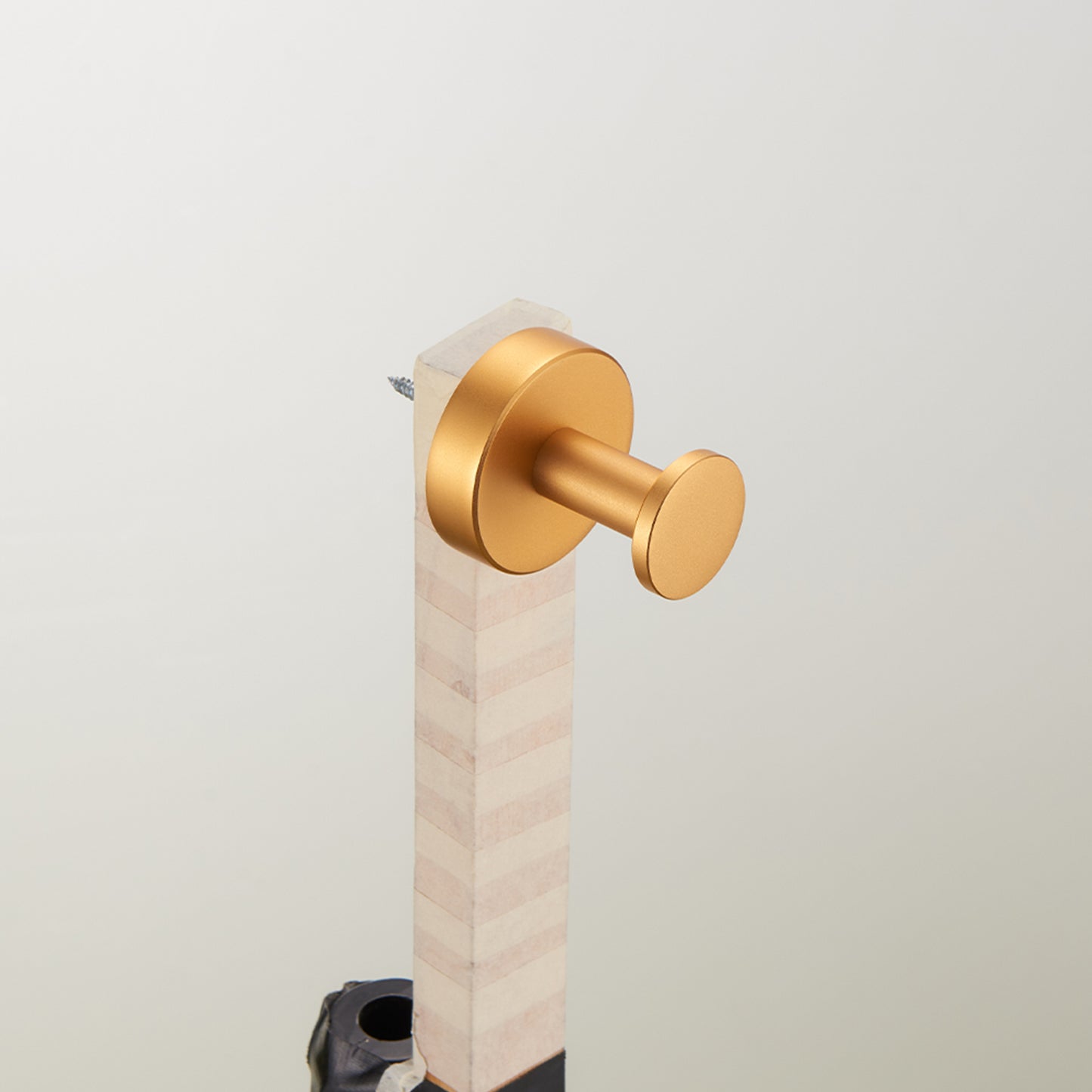 Gluon 4 Pack Knob Robe/Towel Hook with Screws Brushed Gold DSC5046_b8d4607e-c001-4322-a8d0-ad4f907f5b9f