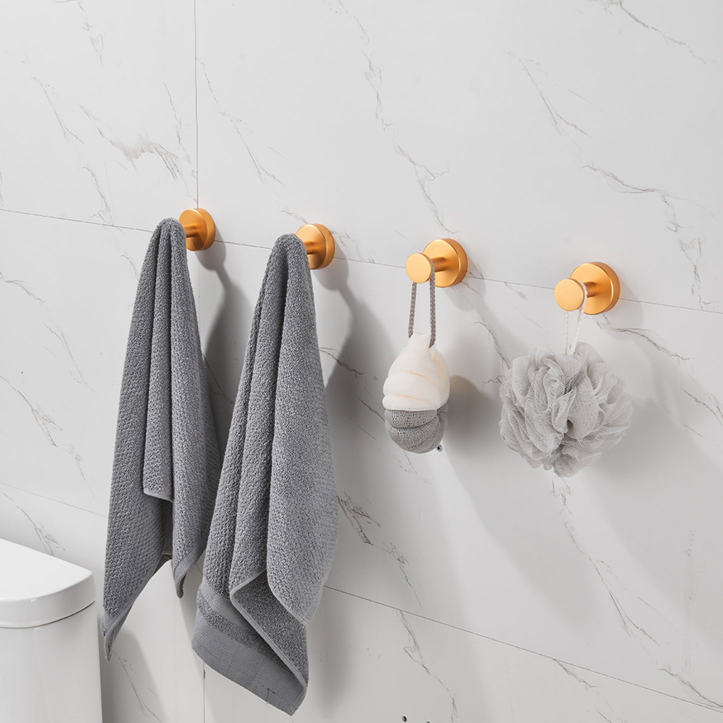 NestPro 4-Pieces Wall Mounted Round Bathroom Robe/Towel Hook DSC6334_86daef2f-d6da-4572-8b89-9f9faf782e3a