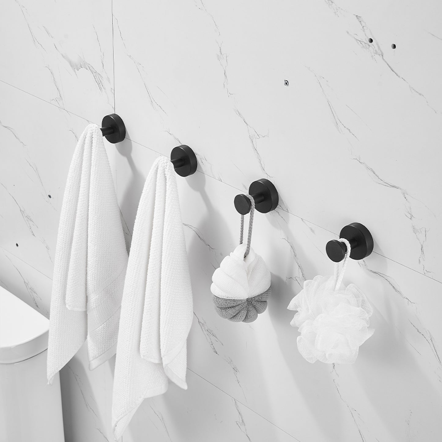 NestPro 4-Pieces Wall Mounted Round Bathroom Robe/Towel Hook DSC6336_67668c3c-2fc2-447e-845b-5e3fd491e5b4