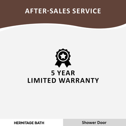 Eletta 60 in. W x 60 in. H Sliding Semi-Frameless Tub Door in Matte Black Finish with Clear Glass HB7151D-6060MB-14_d0cb17de-693f-4055-862c-3fa884ac3481