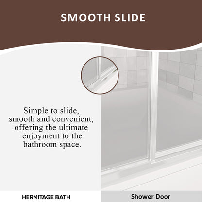 Zylo 59 in. W x 56 in. H Sliding Framed Tub Door with Clear Glass HB82-5659SV-7_d2ded7ad-2c84-4202-98bd-8308db222260