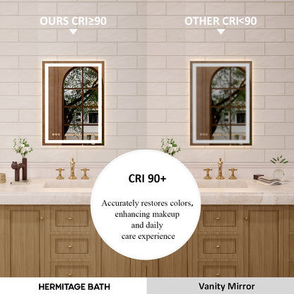 Orliva Frameless LED Vanity Mirror - Available in 24x36 in. & Other Sizes