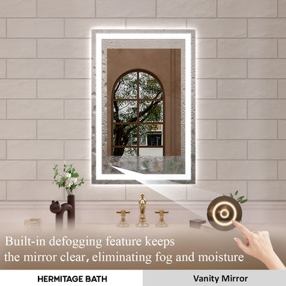 Orliva Frameless LED Vanity Mirror - Available in 24x36 in. & Other Sizes