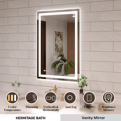 Orliva  Frameless LED Vanity Mirror - Available in 72x36 in other Sizes