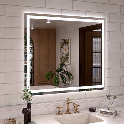 Orliva Frameless LED Vanity Mirror - Available in 24x36 in. & Other Sizes