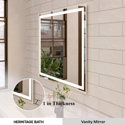 Orliva  Frameless LED Vanity Mirror - Available in 72x36 in other Sizes