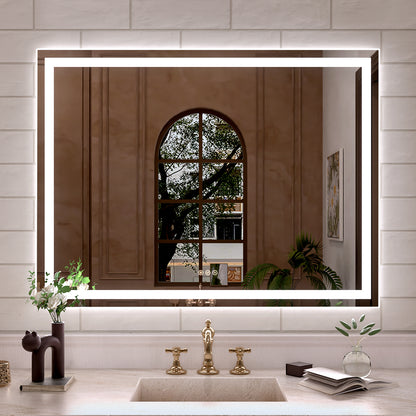 Orliva  Frameless LED Vanity Mirror - Available in 72x36 in other Sizes