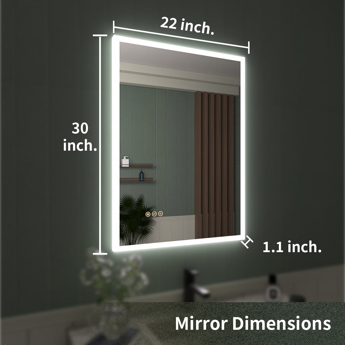 TaiMei LED Bathroom Vanity Mirror Anti-Fog Brightness Adjustable High-Definition ETL Certified MC04-2230-04_e3a9f5d8-15aa-4291-b06d-daa3d0dd54a7
