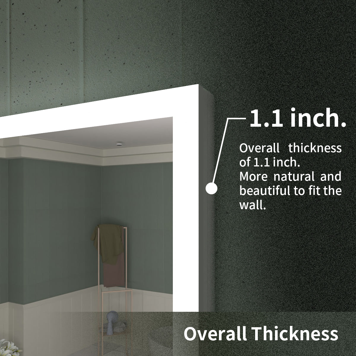TaiMei LED Bathroom Vanity Mirror Anti-Fog Brightness Adjustable High-Definition ETL Certified MC04-2230-05_02409b8a-acc2-4287-9632-d116e281ccf4