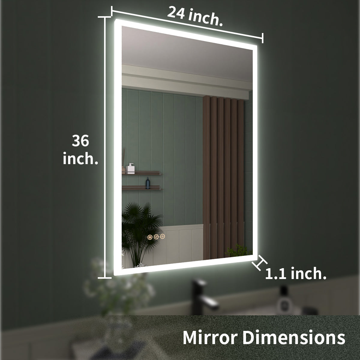 TaiMei LED Bathroom Vanity Mirror Anti-Fog Brightness Adjustable High-Definition ETL Certified MC04-2436-04_b30b5965-9510-4a16-acbd-d61bf07882df
