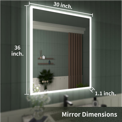 TaiMei LED Bathroom Vanity Mirror Anti-Fog Brightness Adjustable High-Definition ETL Certified MC04-3036-04_4b6f2289-3863-4111-b156-d340915a799d