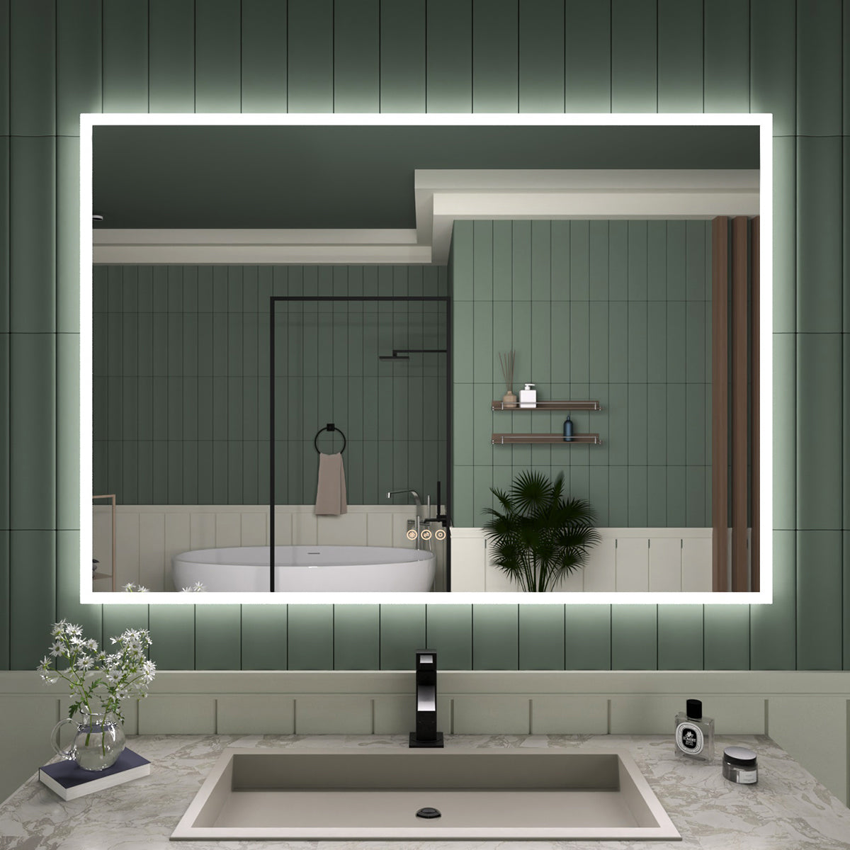 TaiMei LED Bathroom Vanity Mirror Anti-Fog Brightness Adjustable High-Definition ETL Certified 48*36 MC04-4836-01_d8f23b6e-42e9-4398-97c7-a38348e2f530