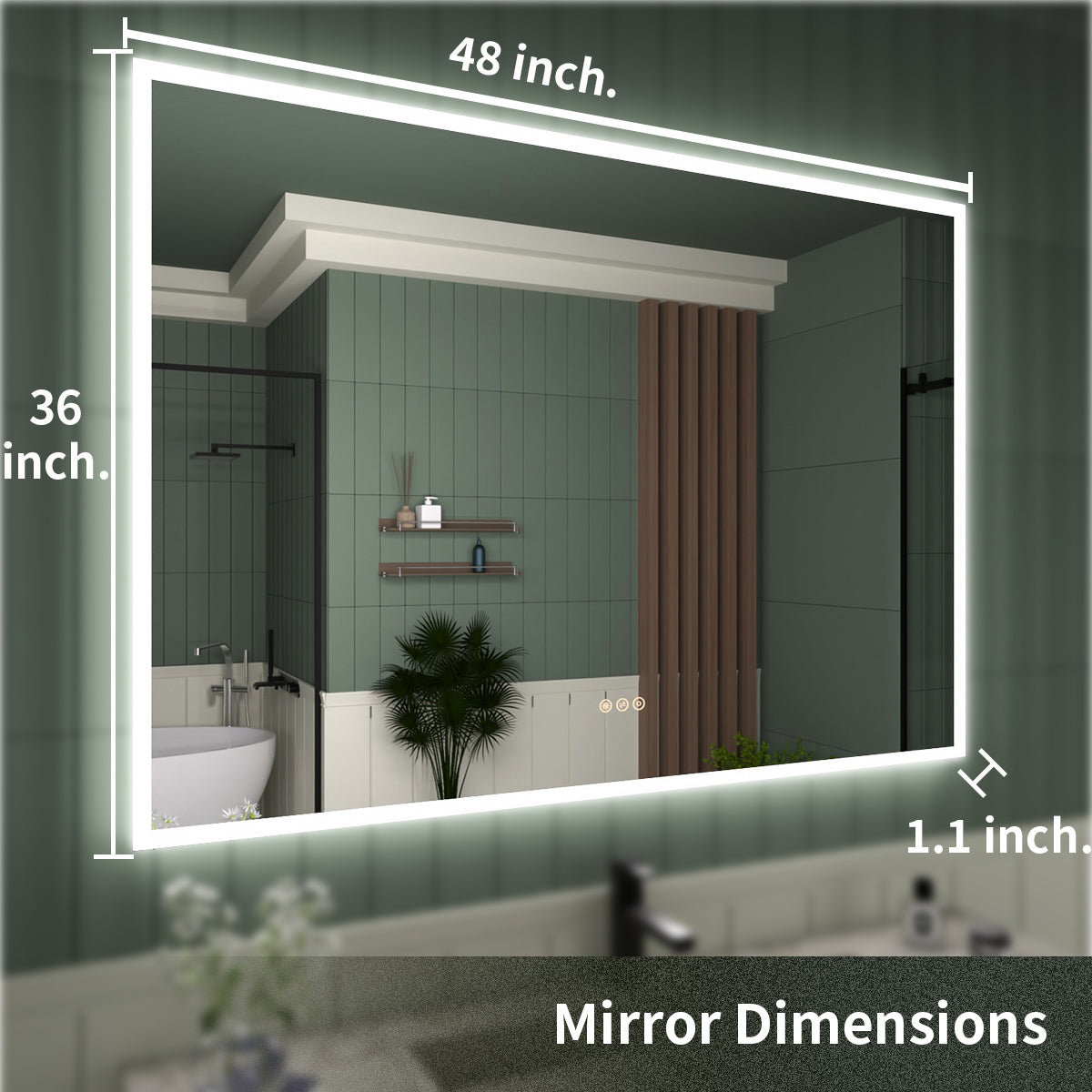 TaiMei LED Bathroom Vanity Mirror Anti-Fog Brightness Adjustable High-Definition ETL Certified MC04-4836-04_70fc71ce-faaf-42de-9f7c-f3df1f4cb6ee