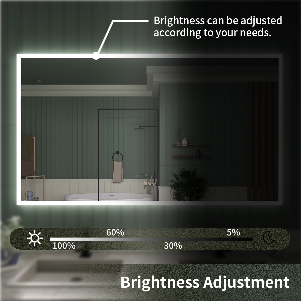 TaiMei LED Bathroom Vanity Mirror Anti-Fog Brightness Adjustable High-Definition ETL Certified MC04-6036-07_b1c8a424-a0c1-4739-a3bc-37dd4673ea2e