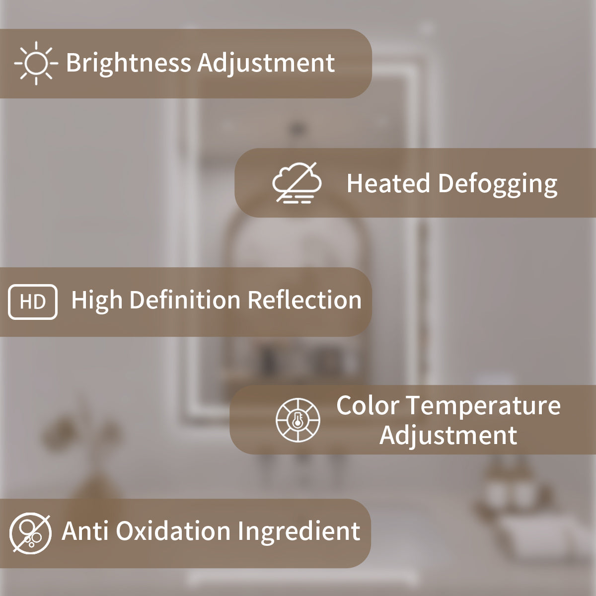 TaiMei LED Bathroom Vanity Mirror Anti-Fog Brightness Adjustable High-Definition ETL Certified MD04-2436-03_bd67806f-c618-41f8-a783-81a6aafc5eed