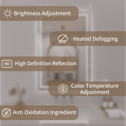 TaiMei LED Bathroom Vanity Mirror Anti-Fog Brightness Adjustable High-Definition ETL Certified MD04-2436-03_bd67806f-c618-41f8-a783-81a6aafc5eed