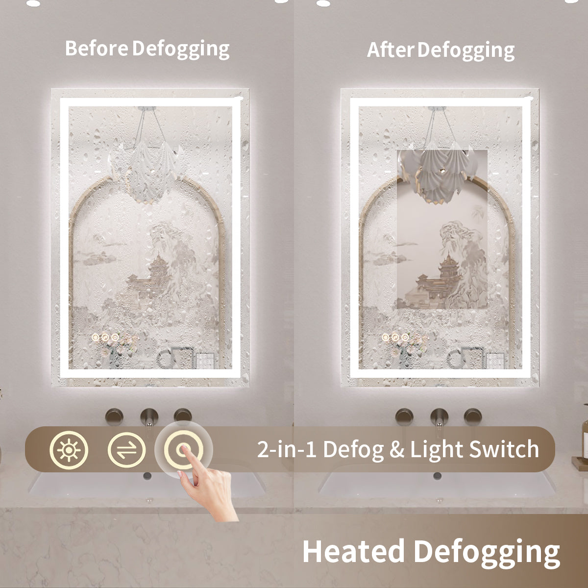 TaiMei LED Bathroom Vanity Mirror Anti-Fog Brightness Adjustable High-Definition ETL Certified MD04-2436-08_b73c4f19-58c8-4d22-950d-e6004d080731