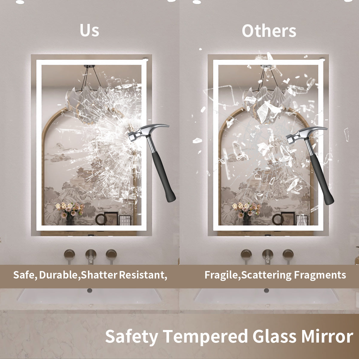 TaiMei LED Bathroom Vanity Mirror Anti-Fog Brightness Adjustable High-Definition ETL Certified MD04-2436-11_964c5620-edf5-4fe0-b33f-51b38b0223f2