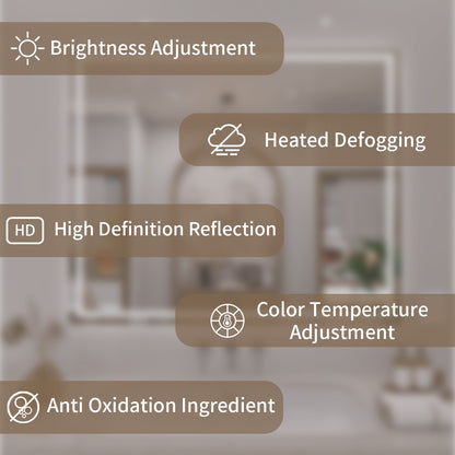 TaiMei LED Bathroom Vanity Mirror Anti-Fog Brightness Adjustable High-Definition ETL Certified MD04-4236-03_2899b956-56e5-4fcc-b5b7-1b398a58736a