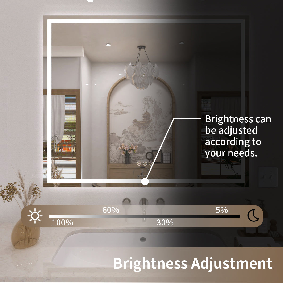 TaiMei LED Bathroom Vanity Mirror Anti-Fog Brightness Adjustable High-Definition ETL Certified MD04-4236-07_7d9a03b9-ea3c-4e7a-b464-92b3c151a325