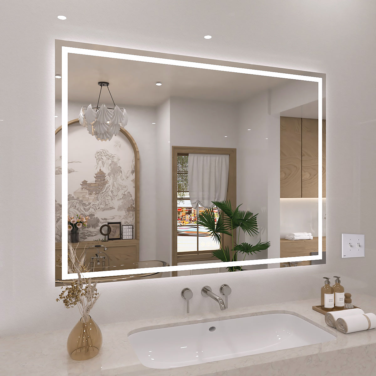 TaiMei LED Bathroom Vanity Mirror Anti-Fog Brightness Adjustable High-Definition ETL Certified MD04-4836-02_085600ea-a78f-4e8d-b264-c6ec2dc7ab70