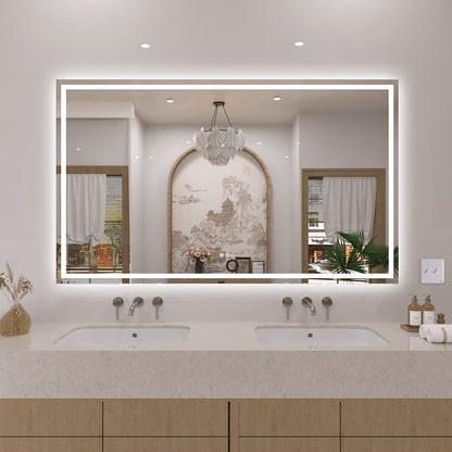 TaiMei LED Bathroom Vanity Mirror Anti-Fog Brightness Adjustable High-Definition ETL Certified 60*36 MD04-6036-01_59051591-3031-4e1b-8ff2-4863dcca107b