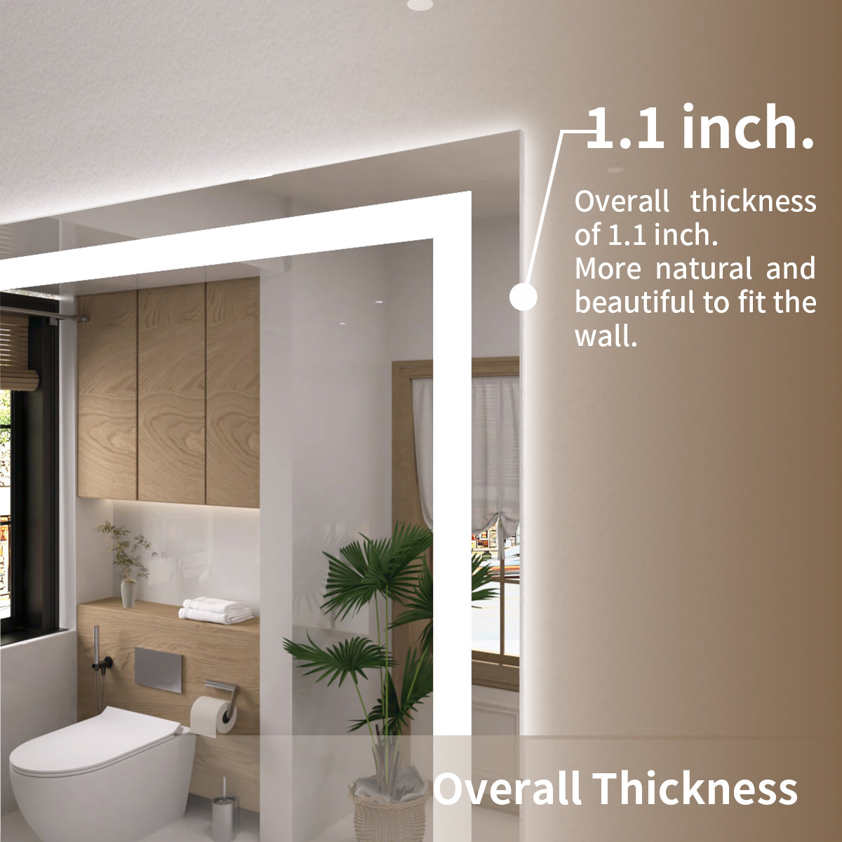TaiMei LED Bathroom Vanity Mirror Anti-Fog Brightness Adjustable High-Definition ETL Certified MD04-6036-05_e32304cb-9c91-4e55-8bba-4c3a00a34d86