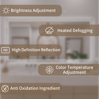 TaiMei LED Bathroom Vanity Mirror Anti-Fog Brightness Adjustable High-Definition ETL Certified MD04-7236-03_c8546f07-4ef3-41b3-b371-50da6603d75b