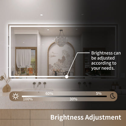 TaiMei LED Bathroom Vanity Mirror Anti-Fog Brightness Adjustable High-Definition ETL Certified MD04-7236-07_519635d9-4915-4650-aea8-69a949f2b645